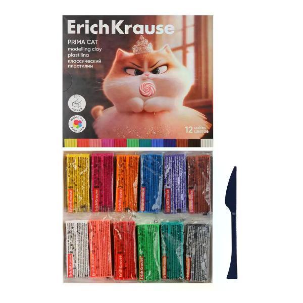 Пластилин Луч Пластилин мягкий для детей 12цв