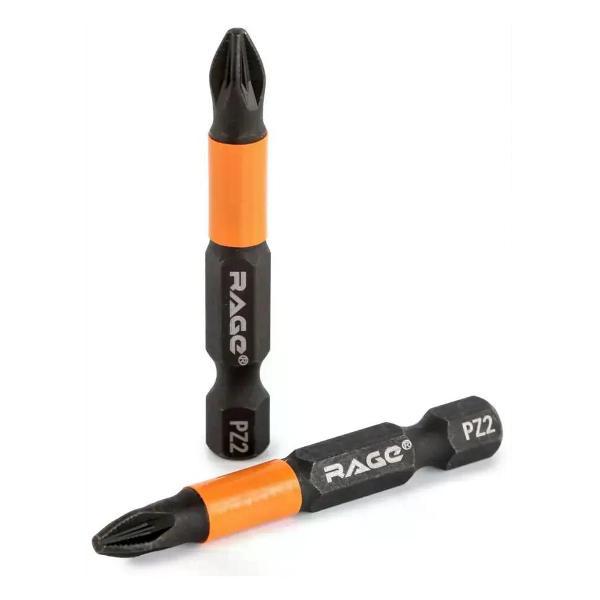 Шуруповерт RAGE Бита магнитная 554161 PZ2x50 мм, 2 шт.