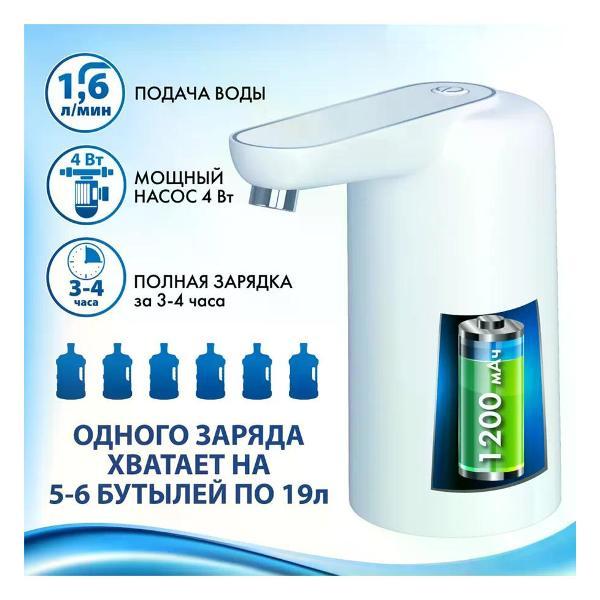 Смеситель Гейзер Помпа для воды с подсветкой EWD161WG 1,6 л/мин