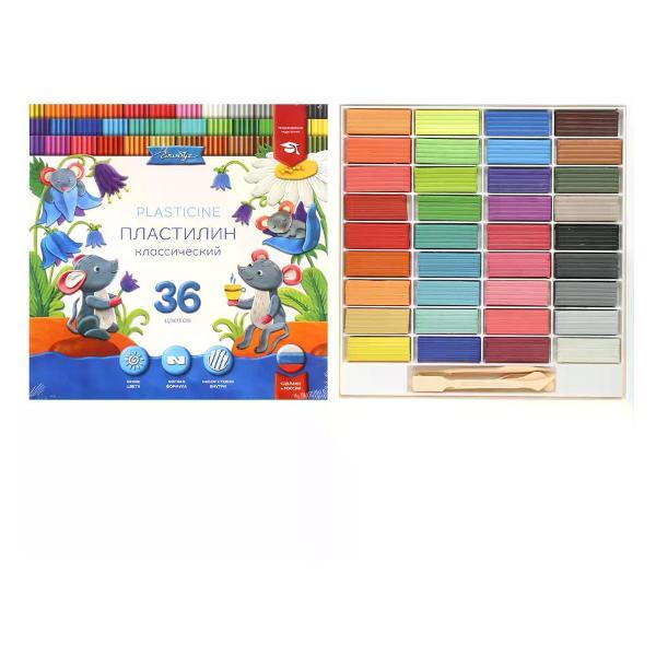 Пластилин GLOBUS Пластилин набор 36 цветов
