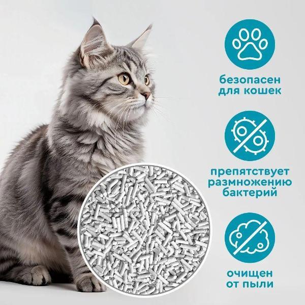 Наполнитель для лотков и клеток Organic Team комкующийся, растительный, тофу, с молочным ароматом, 10 кг, 25 л