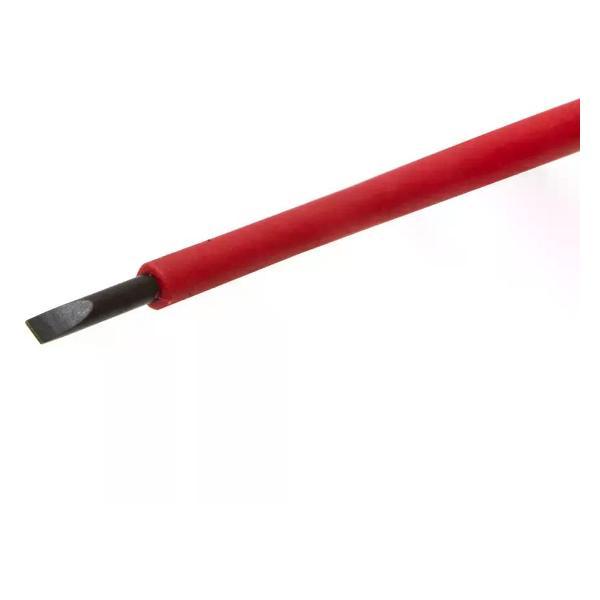 Отвертка Dexter Отвёртка диэлектрическая прямая SL3x100 мм