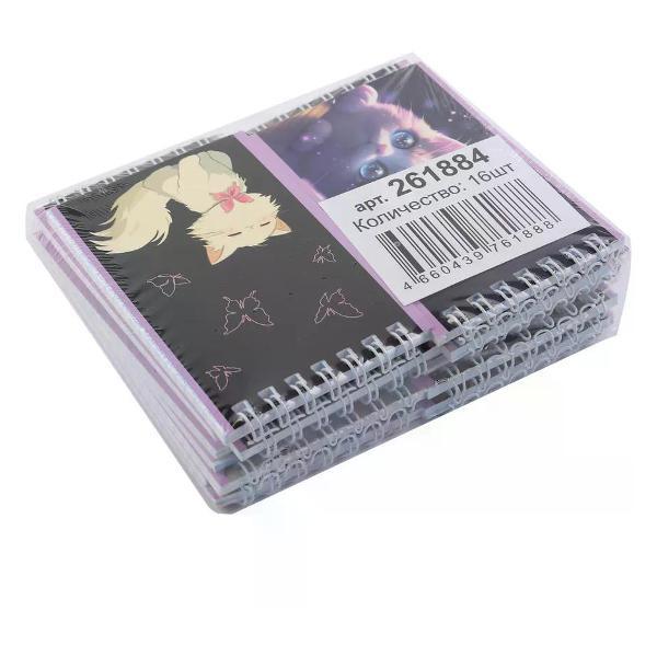 Умный блокнот КОКОС Блокнот 40 листов клетка на спирали