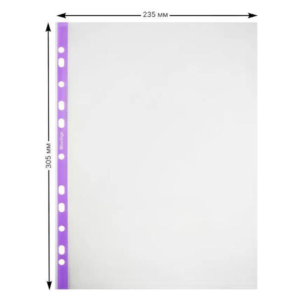 Файл-вкладыш нет бренда Файл А4 100 шт