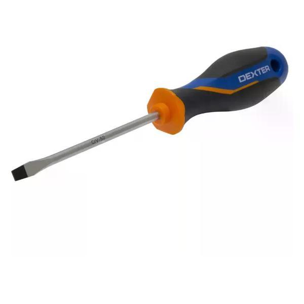 Отвертка Dexter Отвёртка шлицевая SL5.5x100 мм