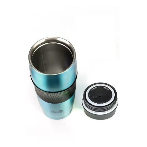 Термос Lara Термокружка для кофе 380 мл LR04-24 Aqua/термостакан