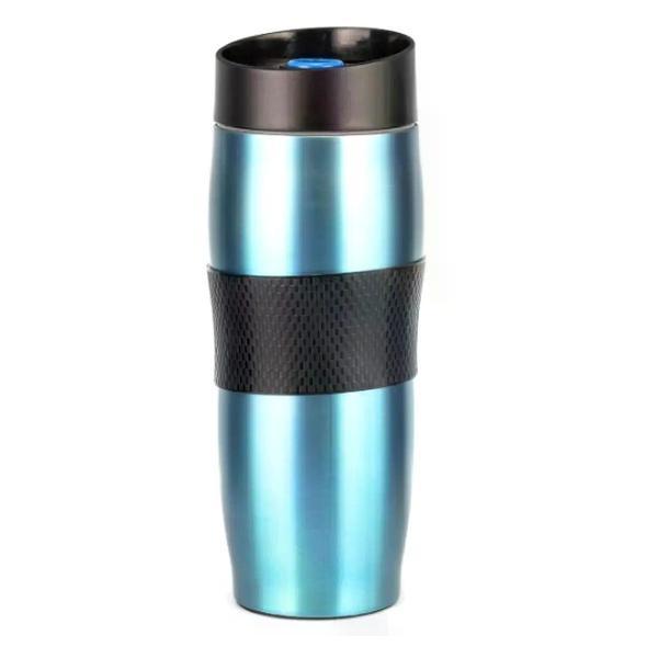 Термос Lara Термокружка для кофе 380 мл LR04-24 Aqua/термостакан