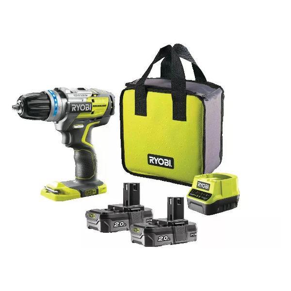 Дрель-шуруповерт Ryobi ONE+ R18PDBL-220S