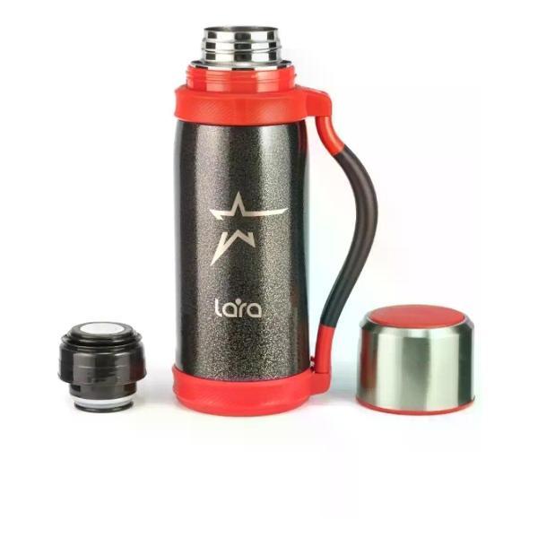 Термос Lara LR04-16 термос LARA (черный) 1200мл