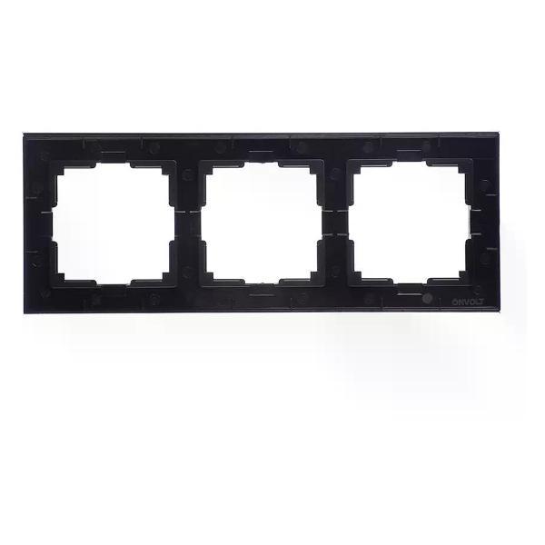 Рамка для выключателя ONVOLT Рамка для розеток и выключателей 3 поста