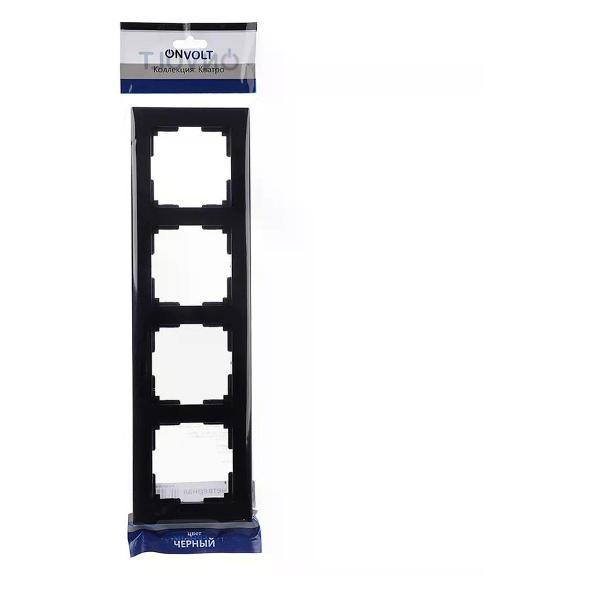 Рамка для выключателя ONVOLT Рамка для розеток и выключателей 4 поста