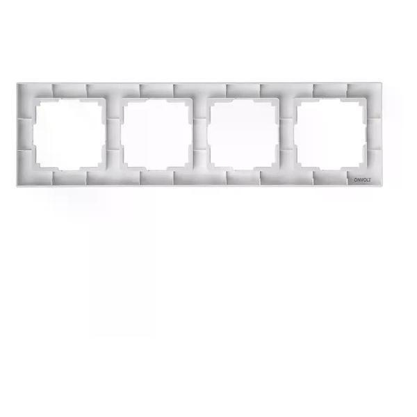 Рамка для выключателя ONVOLT Рамка для розеток и выключателей 4 поста