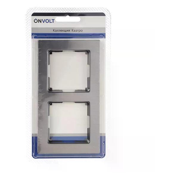 Рамка для выключателя ONVOLT Рамка для розеток и выключателей 2 поста