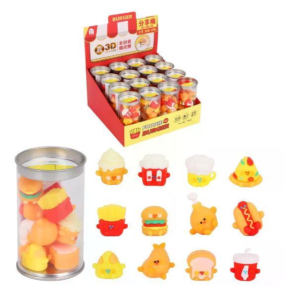 Ластик Ластик школьный набор 12 шт