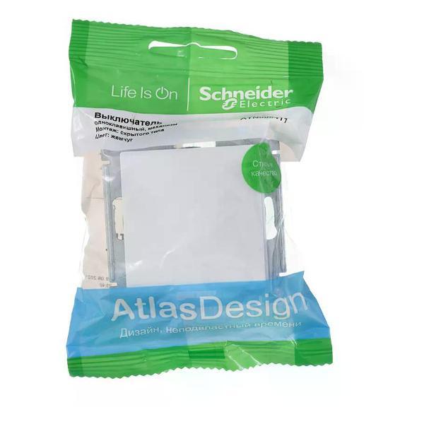 Выключатель механический Schneider Electric Выключатель одноклавишный