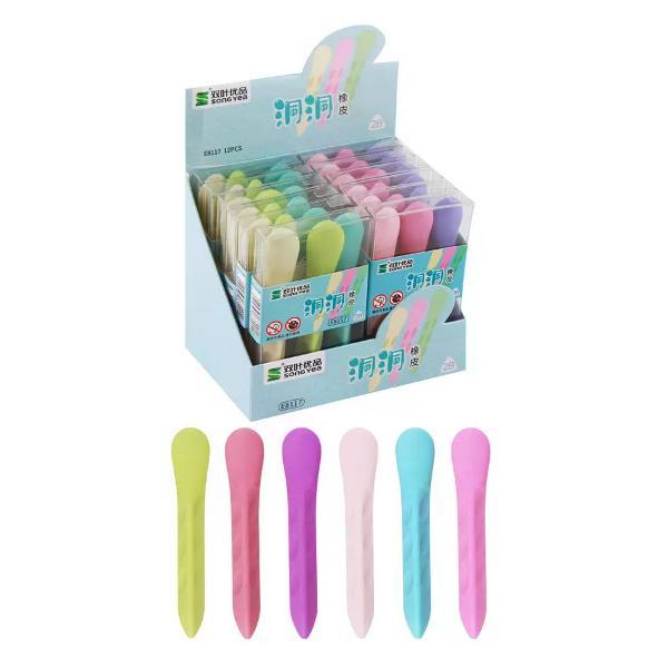 Ластик нет бренда Ластик школьный набор 3 шт