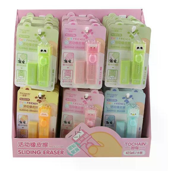 Ластик нет бренда Ластик школьный набор 2 шт