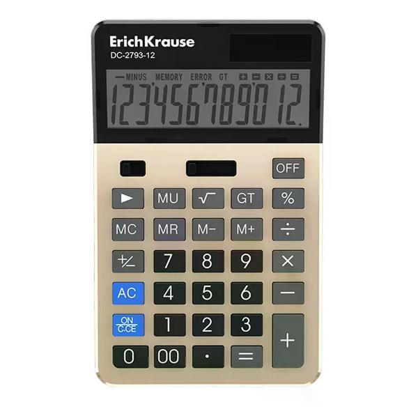 Калькулятор ERICH KRAUSE Калькулятор большой 12 разрядов