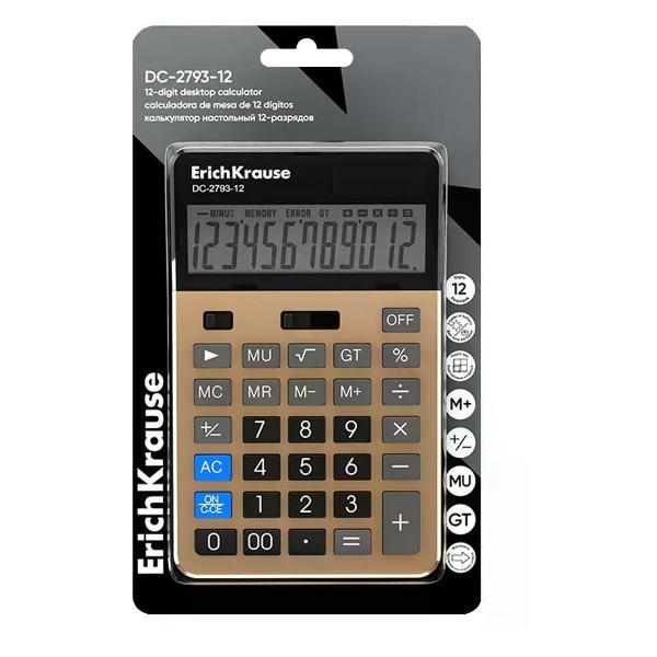 Калькулятор ERICH KRAUSE Калькулятор большой 12 разрядов