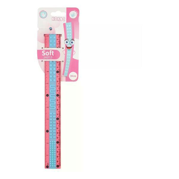 Линейка для черчения Луч Линейка 30 см пластиковая