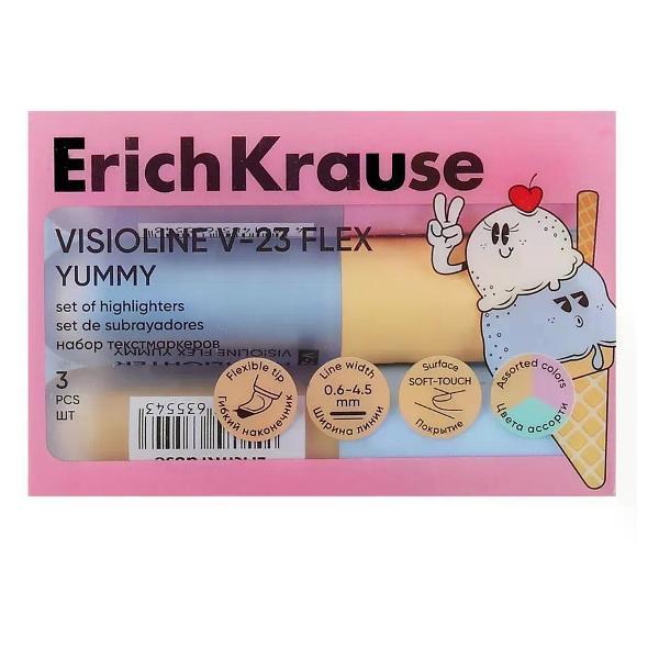 Маркер Hatber Набор перманентных маркеров 3 шт 06-45 мм