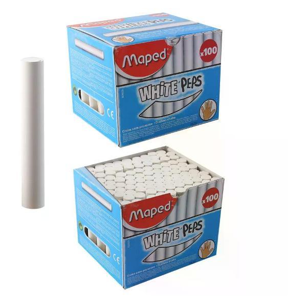 Мел канцелярский NO NAME Мел для доски школьной