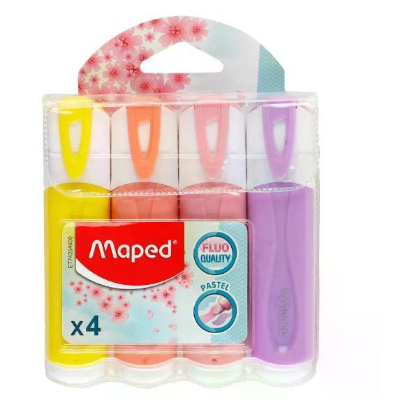 Маркер Hatber Набор перманентных маркеров 4 шт 1-5 мм