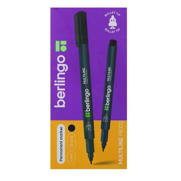 Маркер Hatber Перманентный маркер 1 мм