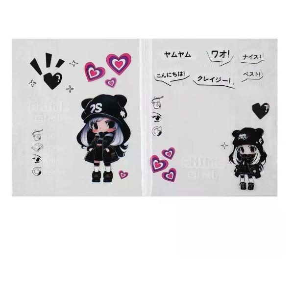 Обложка для книги нет бренда Обложка для тетрадей 213*355 мм 3шт