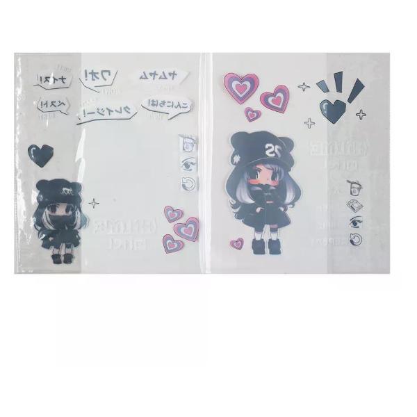 Обложка для книги нет бренда Обложка для тетрадей 213*355 мм 3шт