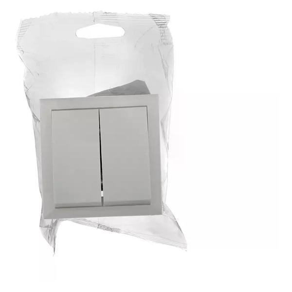 Выключатель механический СВЕТ Выключатель двухклавишный накладной