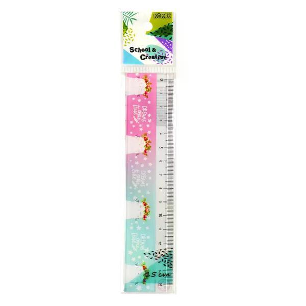 Линейка для черчения Луч Линейка 15 см пластиковая