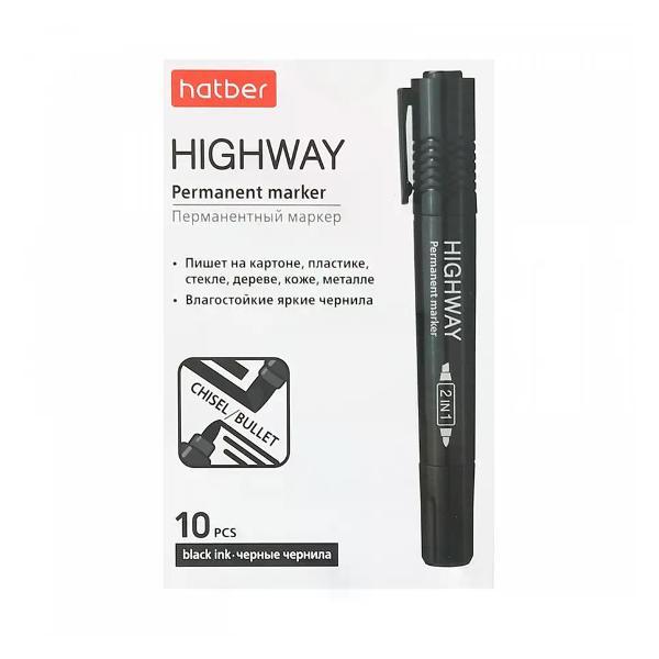Маркер Hatber Перманентный маркер 2-5 мм