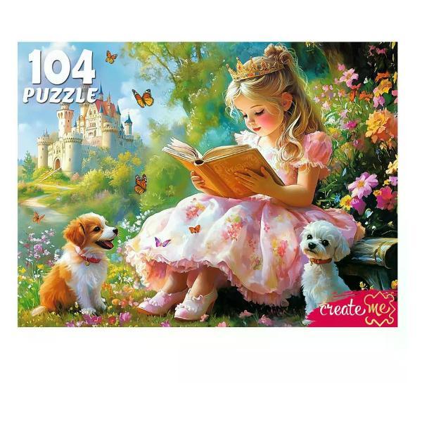 Пазл Рыжий кот Пазлы для детей 104 элемента