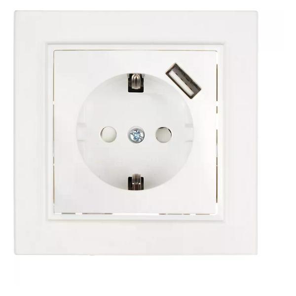 Умная розетка EKF Розетка c USB