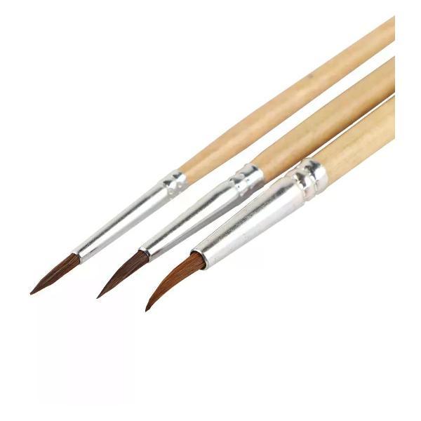 Кисть художественная Brigfut Кисти для рисования 3 шт