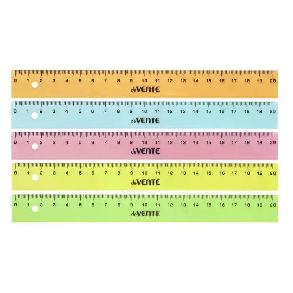 Линейка для черчения Луч Линейка 20 см пластиковая 1 шт.