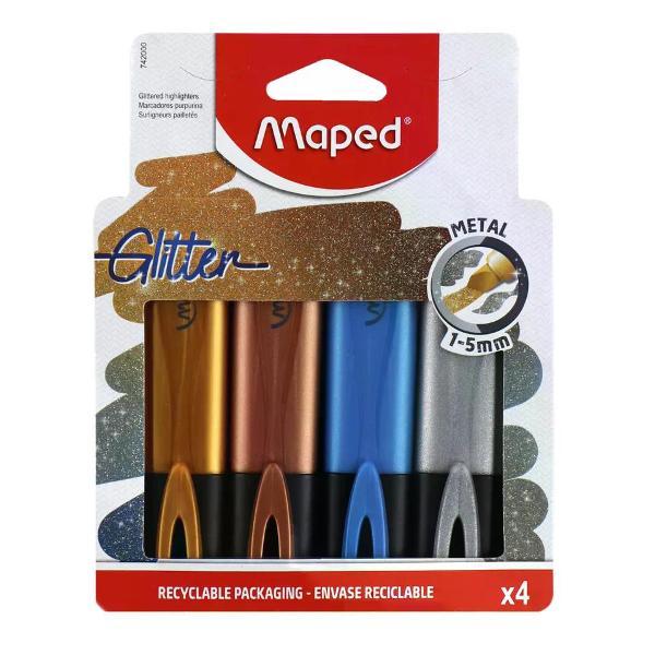 Маркер Hatber Набор перманентных маркеров 4 шт 1-5 мм фото