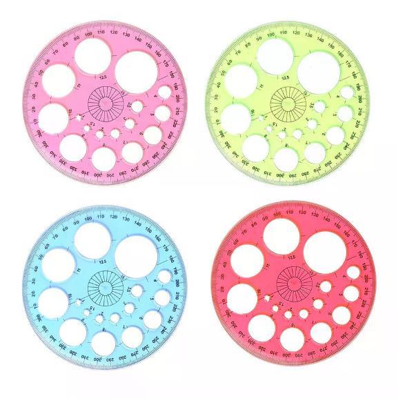 Линейка для черчения нет бренда Транспортир школьный