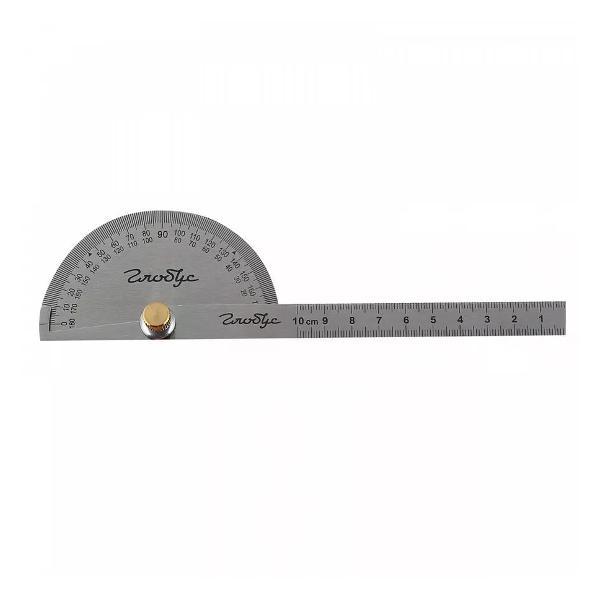 Линейка для черчения Луч Угломер с линейкой 10 см