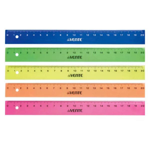 Линейка для черчения Луч Линейка 20 см пластиковая 1 шт.