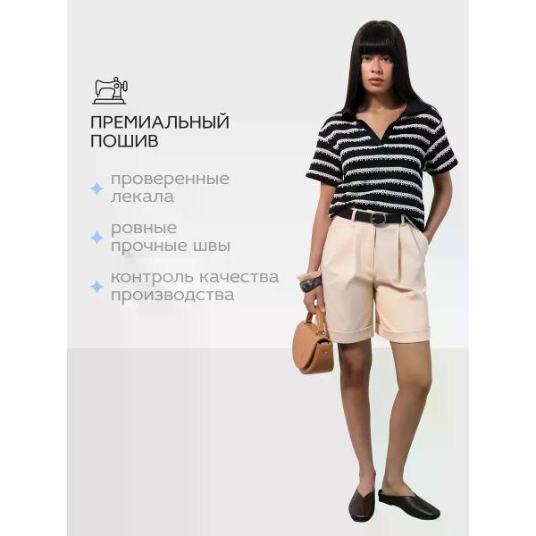 Шорты для женщин Vera Nicco Шорты летние джинсовые
