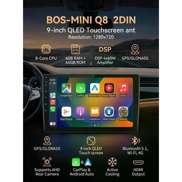 Автомагнитола Bos-mini Q8