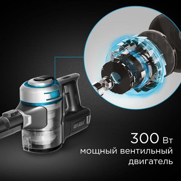 Пылесос ручной (handstick) Redmond RV-UR380 голубой