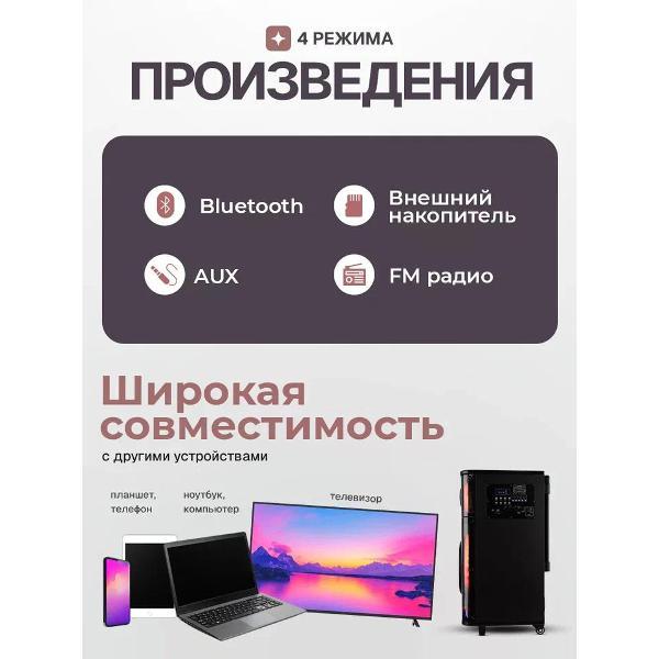 Музыкальная система MIDI Eltronic Колонка 12" (30-83 SKILLETS BOX 1200) динамик 1шт/12" ELTRONIC с TWS