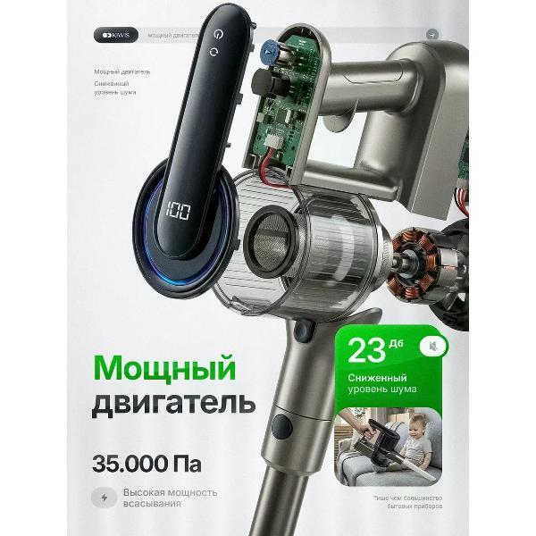 Пылесос вертикальный KIWIS Flex 2