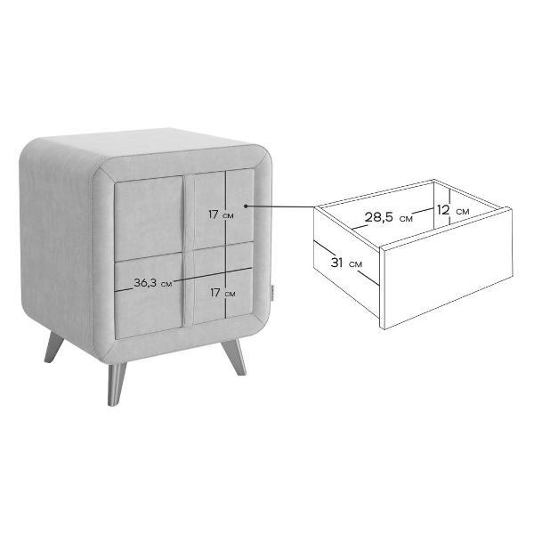 Тумба прикроватная Mebelson Софи