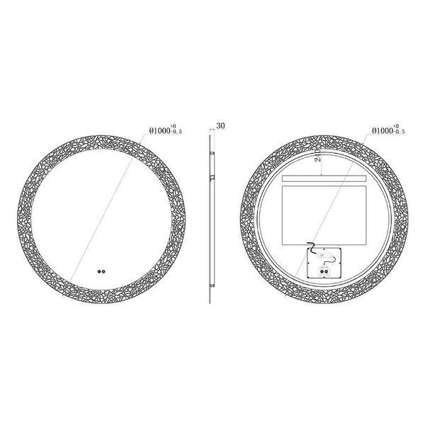 Зеркало Uni-Flow M213
