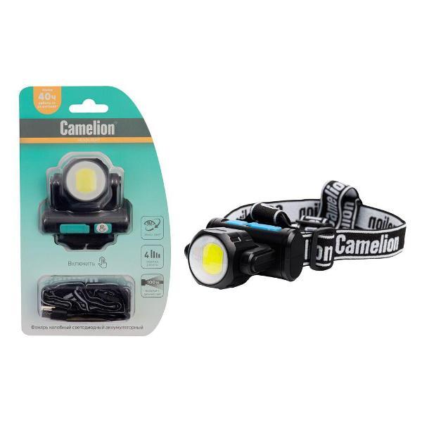 Фонарь налобный Camelion Фонарь налобный аккумуляторный Camelion LED53402