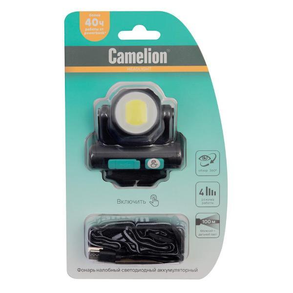 Фонарь налобный Camelion Фонарь налобный аккумуляторный Camelion LED53402